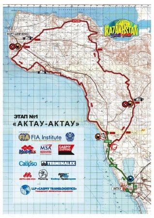 В Мангистау завершился третий этап гонок «Rally KAZAKHSTAN 2015»