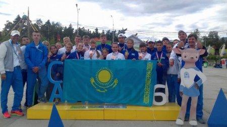 Легкоатлетка из Актау Арина Мишеева завоевала три медали на международных играх «Дети Азии 2016»